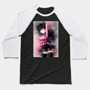 Mayuzumi Fuyuko Anime Watercolor Baseball T-Shirt